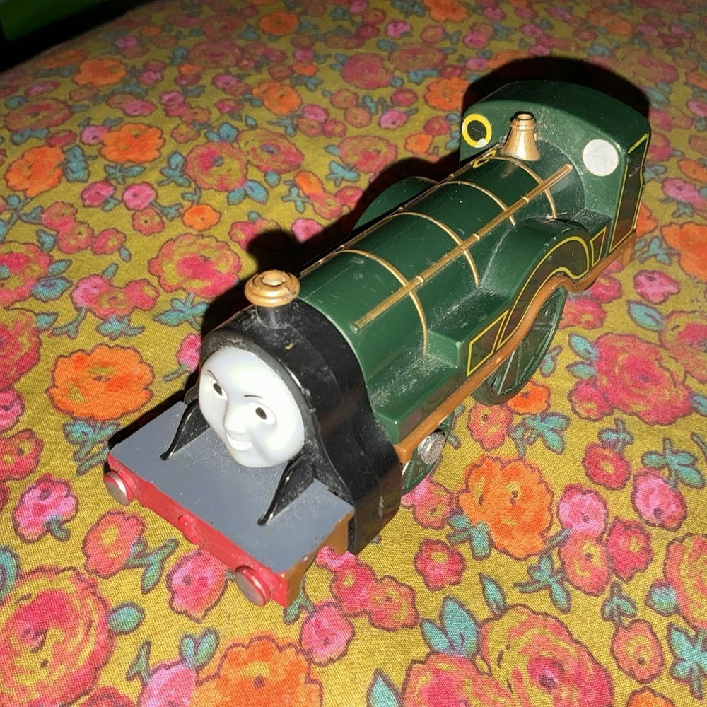 Thomas & Friends Trackmaster Emily NON-Motorized 2009 Green Train